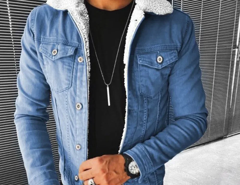 sherpa denim jacket