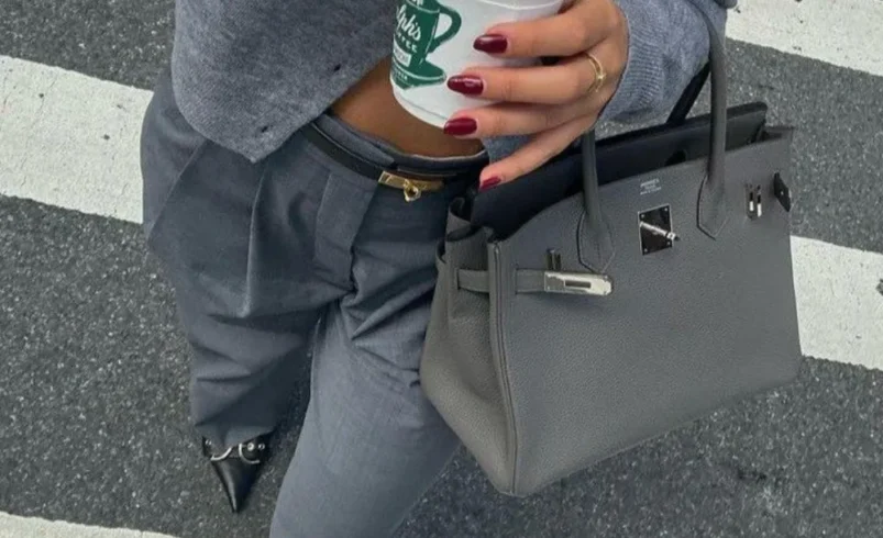 grey bags