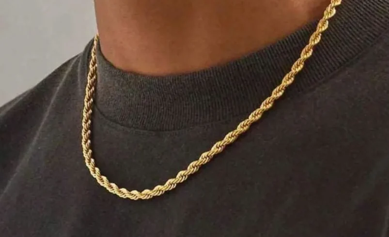 gold necklaces for men