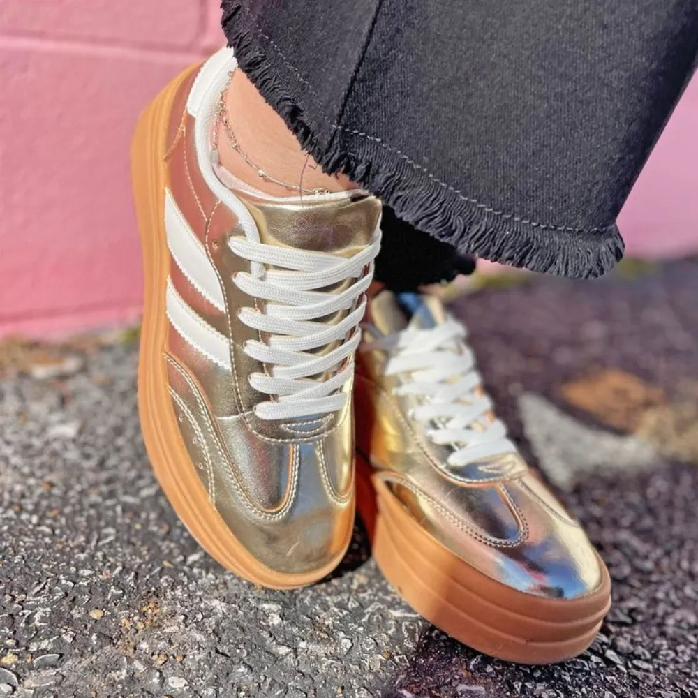 Gold Tennis Shoes: The Ultimate Guide to Metallic Court Fashion