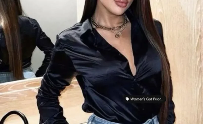 v neck blouse