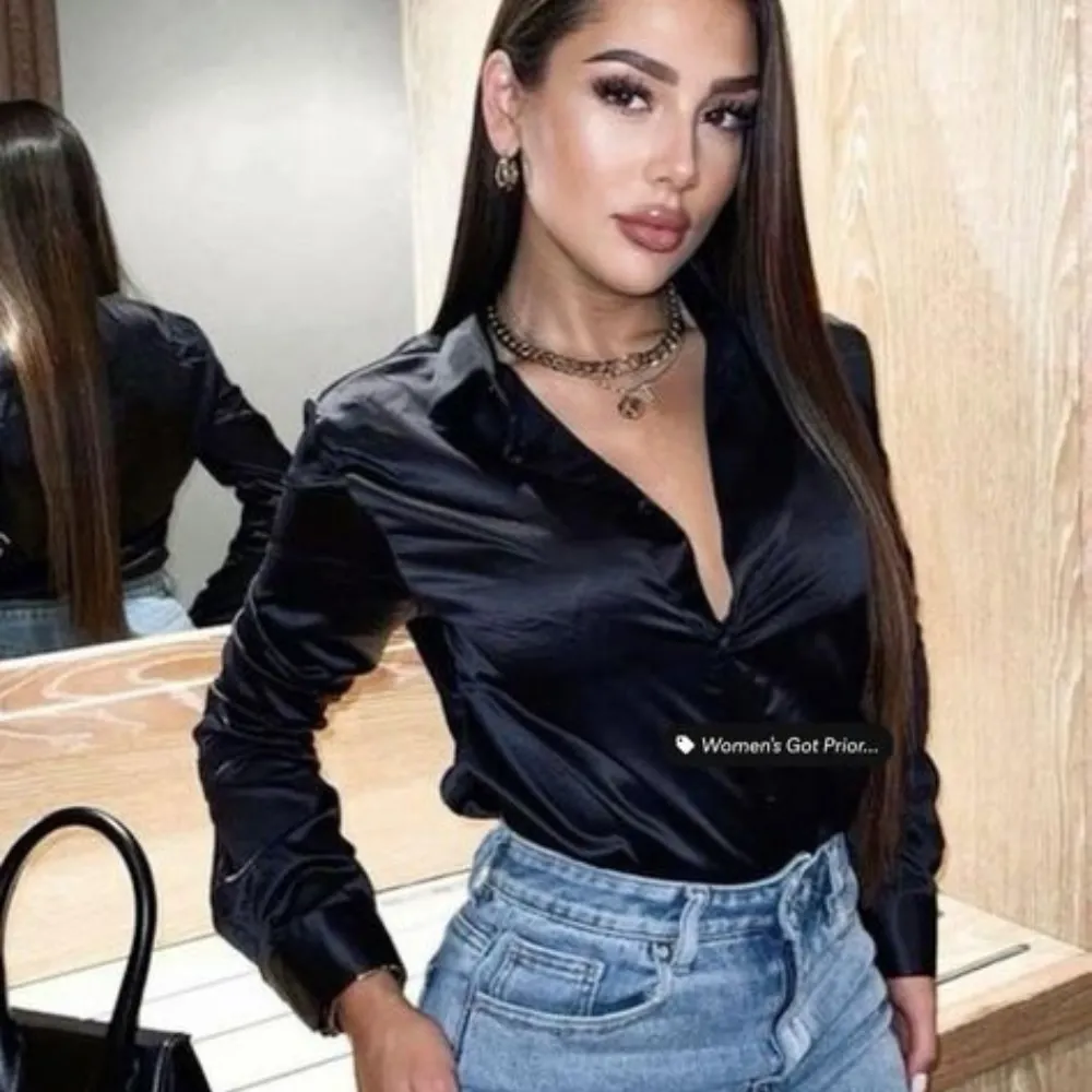 v neck blouse