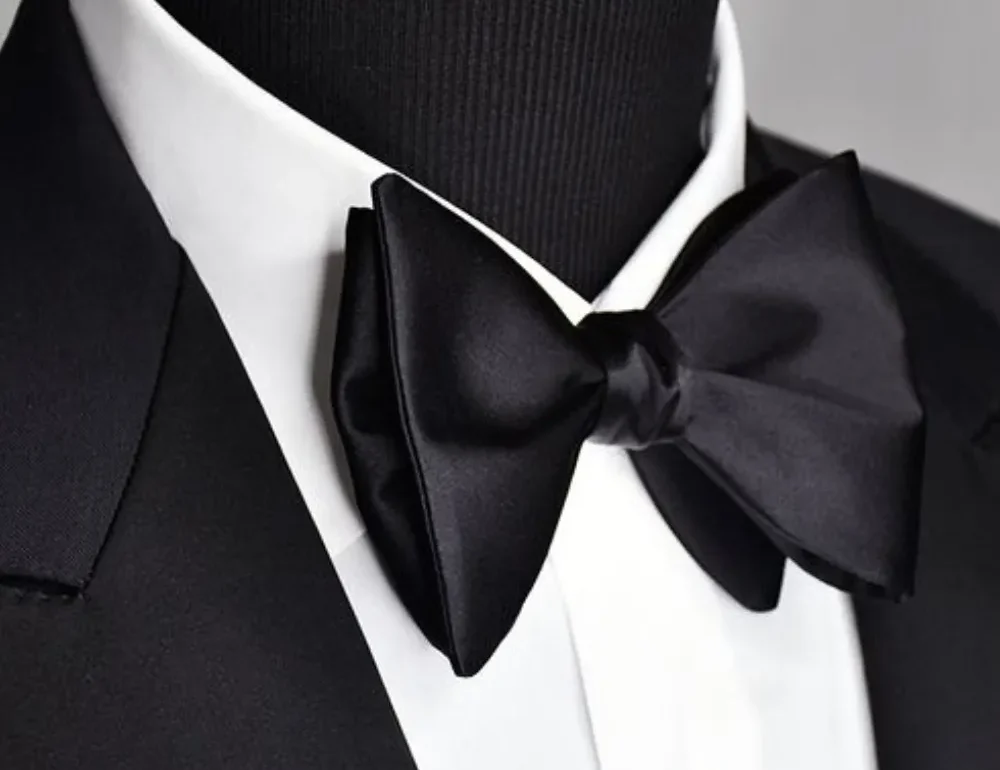 black bow tie