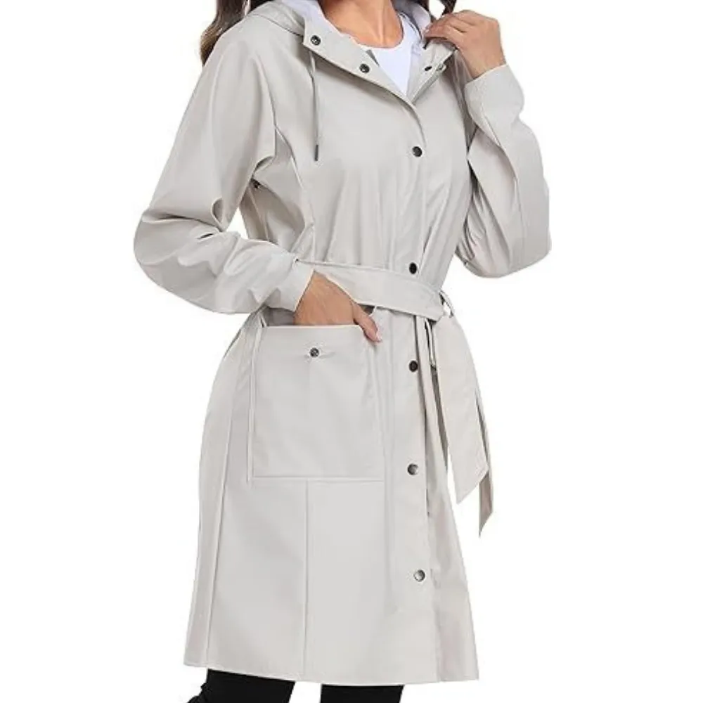 waterproof trench jacket